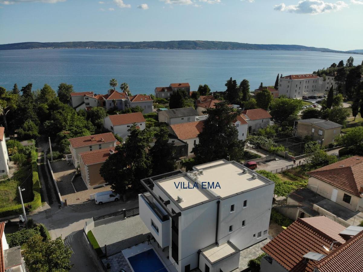 Villa Ema Kastela With Private Heated Pool Bagian luar foto